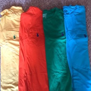 4 different Polo Ralph Lauren T-Shirts